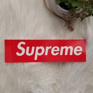 Supreme Red Sticker